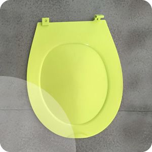 Lunette + Abattant WC Clipsable Vert Pomme - Fabrication Française