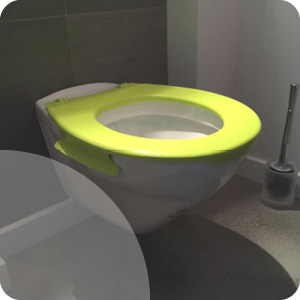 Lunette large WC clipsable PAPADO Blanc Minéral - Fabrication