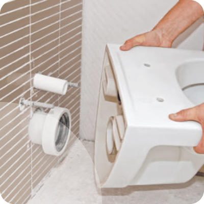 Joint et bague a clipser pour pipe WC Rubrique(Sanitaire - Evacuation)