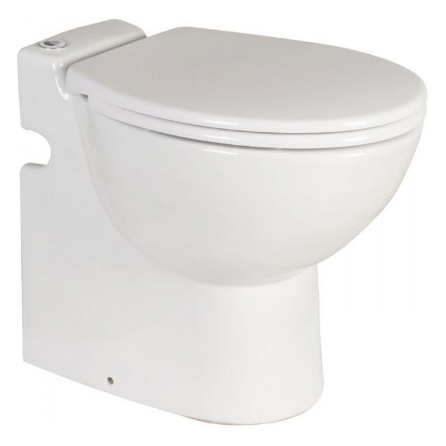 SANICOMPACT 43 SILENCE ECO+ - WC sur pied avec broyeur intégré