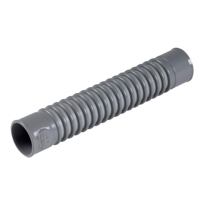 NICOLL - Tube d'évacuation - PVC gris - ép. 3 mm - Ø 40 mm - L. 2