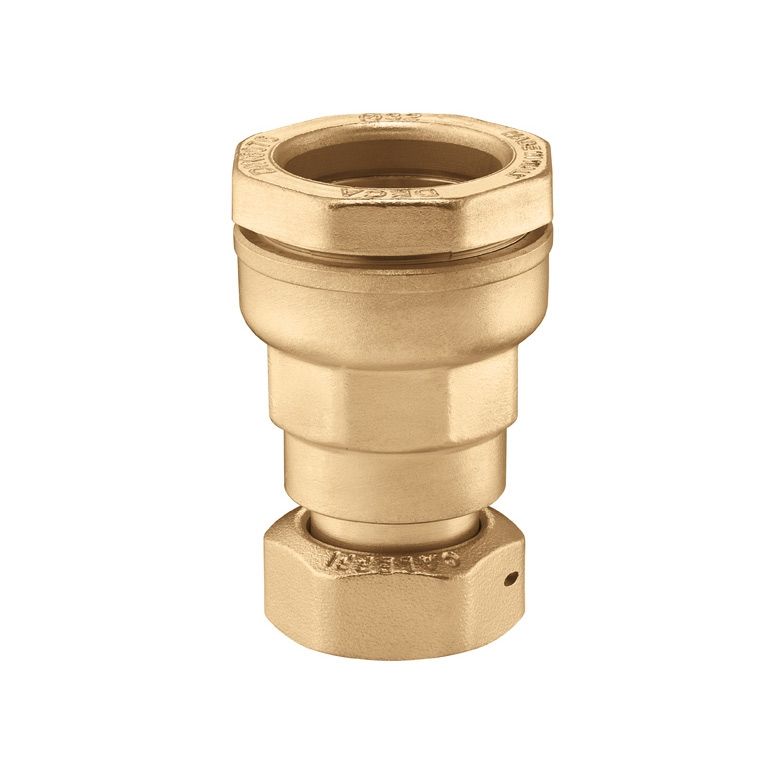 Raccord de robinet coudé en laiton 1,27 cm et 1,9 cm coude 1,90 ° femelle  rotatif à 360 °, connecteur de robinet extérieur pour tuyau d'arrosage