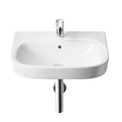 Lavabo suspendu Debba 500x420 mm, Blanc avec jeu de fixations 