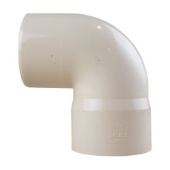 Coude PVC 87°30 Mâle Femelle pour tube Ø80 - Épaisseur 2.2 mm - Sable - First Plast