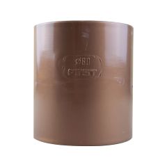 Manchon PVC pour tube de descente Ø80 - aspect cuivre - First Plast