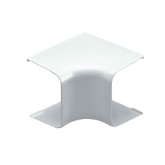 Coude intérieur 90° pour goulotte 65 x 50 mm - blanc - First Plast
