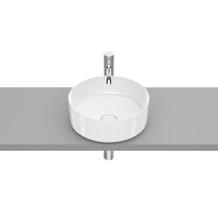 Vasque à poser en fineceramic Inspira Round - 370x370x140mm - blanc brillant