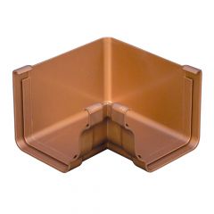 Angle intérieur 90° PVC BEST carré - effet cuivre - First Plast