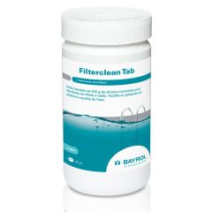 Traitement des filtres-Filterclean Tab-Boîte de 1kg (Galets de chlore pour désinfection des filtres à sable/verre piscine)