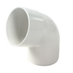 Coude PVC 67°30 MF pour tube Ø100 épaisseur 2.2mm - blanc - First Plast