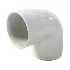 Coude PVC 87°30 MF pour tube Ø80 épaisseur 3.2mm - blanc