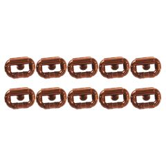 Lot de 10 Boutons mobile en cuivre Ø12 - Arcanaute