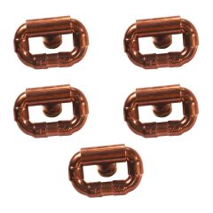 Lot de 5 Boutons mobile en cuivre Ø12 - Arcanaute