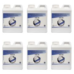 Lot 6 bidons de 1L ECO 40 - Produit colmatage micro fuites des installations de chauffage