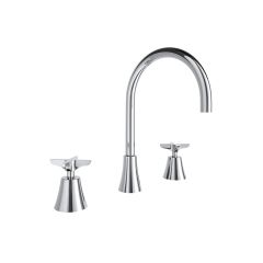 Mélangeur trois trous pour Lavabo, ADAGIO Chromé - 914201