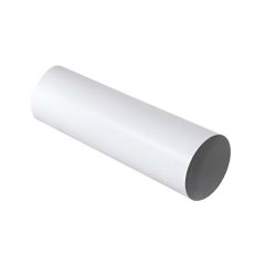 Tube Ventilation PVC Blanc Rond Ø100 - Barre de 1m - First Plast