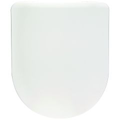 Abattant thermodur AMIRAL Extra plat Blanc - Descente assistée - Wirquin Pro