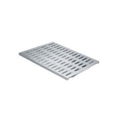 Grille renforcée - PVC - Gris - 400x500 mm - First Plast