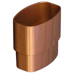 Manchon PVC MF pour tube BEST Øoval 92x57 - effet cuivre - First Plast
