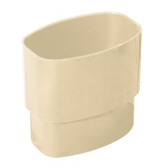 Manchon PVC MF pour tube BEST Øoval 92x57 - Sable - First Plast