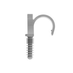 Seau de 250 RAMCLIP gris simple Ø14 pour fixer les gaines souples - Ram