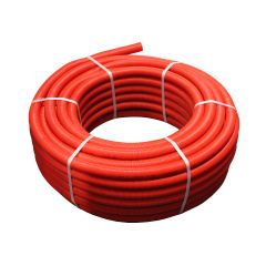 50M Tube multicouche pré-gainé rouge - Ø20x2,0 - Alu 0,28mm - Henco