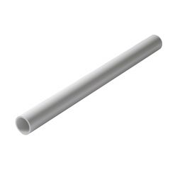 Tube PVC blanc NF diamètre 50 mm - 2 mètres - Nicoll