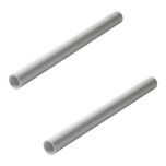 Lot de 2 Tubes PVC blanc NF diamètre 40 mm - 2 mètres - Nicoll