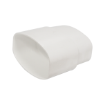 Manchon PVC MF pour tube BEST Øoval 92x57 - blanc - First Plast