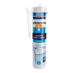 Mastic silicone Blanc GEBSICONE W joints sanitaires