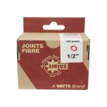 100 Joints fibres eau sanitaire pour raccord 1/2" (15/21) - Watts